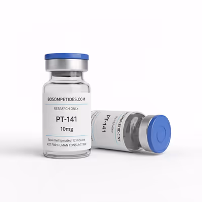 PT-141 10mg - Bremelanotide Research Peptide - Bosom Peptides